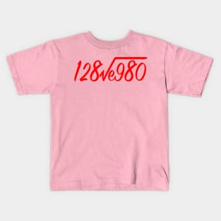 128ve980 I Love You Kids T-Shirt